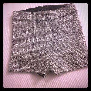 Super sexy silver hot pants